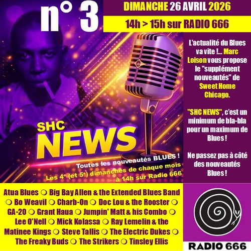 SHC NEWS #3 - 26 avril 2026